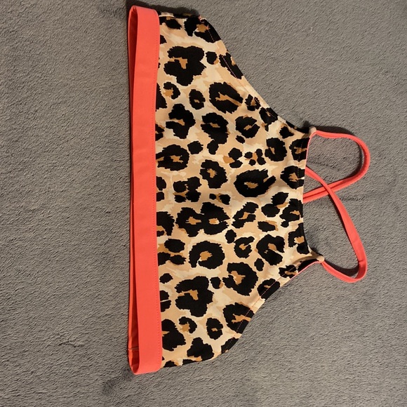 Reversible swimsuit, cheetah print and hot pink - Picture 3 of 8